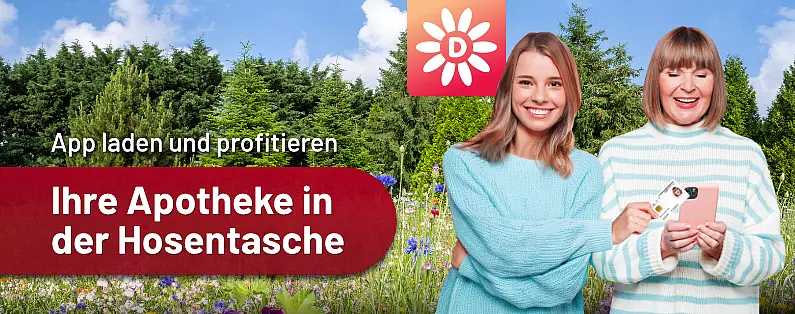 Ihre Apotheke in der Hosentasche: App laden und profitieren