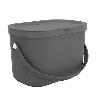 ROTHO Bioabfalleimer dunkelgrau